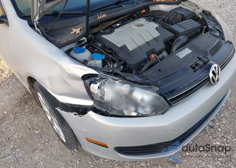 2010 Volkswagen Jetta Tdi из США, поврежденный, VIN 3VWTL8AJ0AM638111